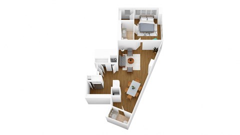 bedroom floor plan  the residences at sawmill apartments in